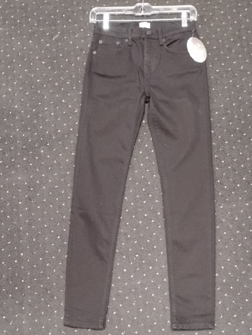 French Connection Black High-Rise Slim Jeans
